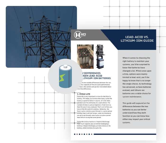 Lead-acid Battery Vs. Lithium-ion Guide | HCI Energy