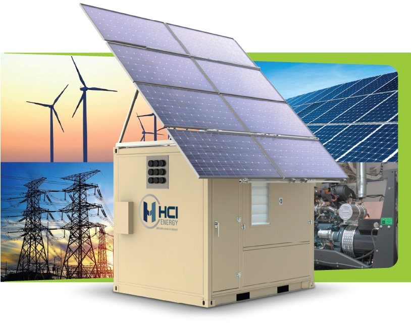 HCI Energy Hybrid Power Shelter Home Learn More Image green right@0.5x