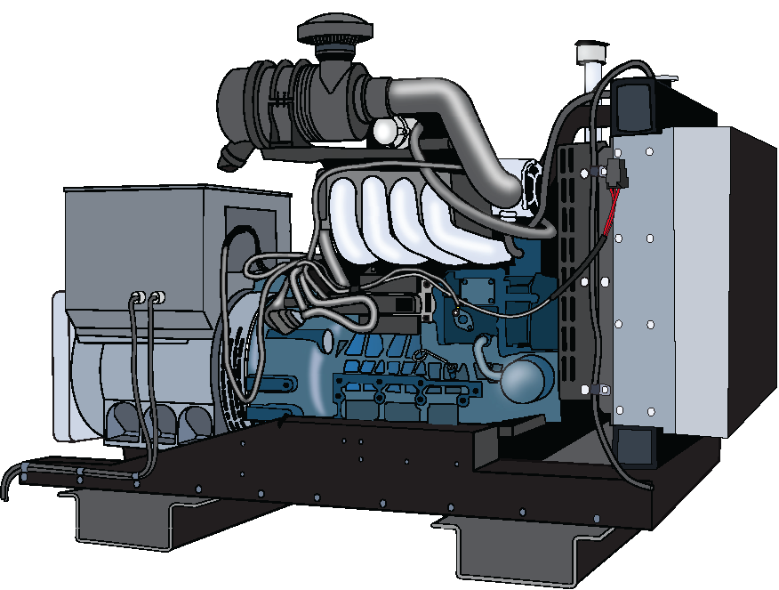 This genset runs on propane, but the design is based on an industrial diesel-based engine; making it just as compatible, reliable, and durable to it’s diesel counterpart. Meets the strict emissions regulations of EPA Tier 2 / CARB Tier 3 and EU Stage V.