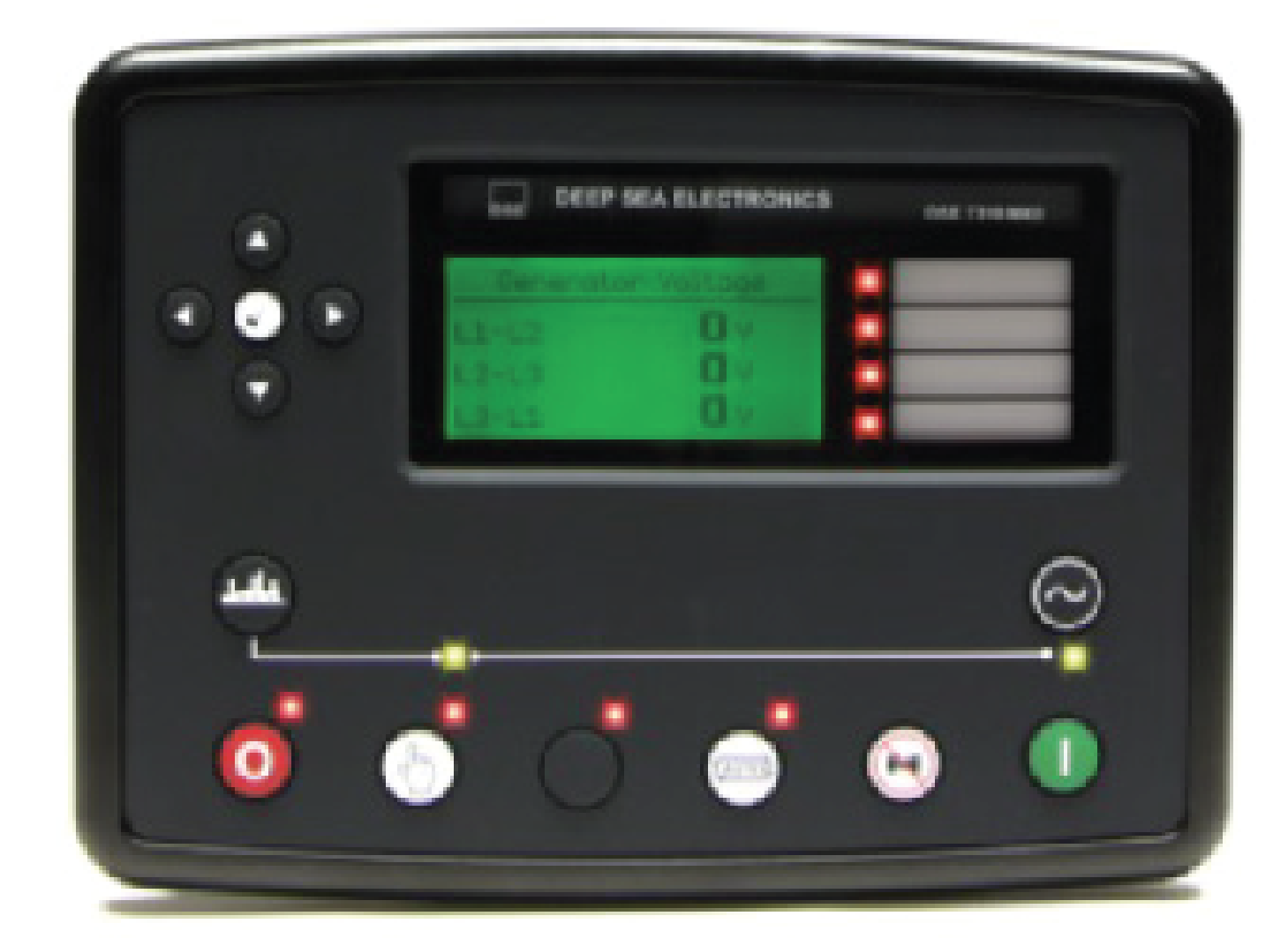 The deep sea manual is separate from the operations and maintenance manual. The deep sea manual can be found under the name, "DSE7410 MKII & DSE7420 MKII". This will include all specifications, installation, operations, controls, and more.